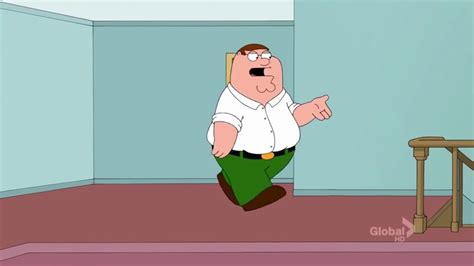 Family Guy Peter falls down the stairs - YouTube