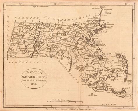 an old map of massachusetts showing the towns and roads that were built ...