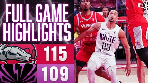 Rio Grande Valley Vipers vs. G League Ignite - Game Highlights - YouTube