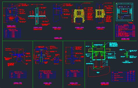 ELECTRICAL CONDUIT INSTALLATION DETAILS - DWG files