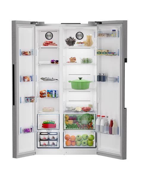 Defy - 559lt - Naturelight - Side by Side - Fridge Freezer - DFF536 – Bawas Furnishers