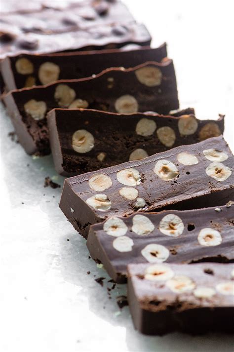 Chocolate Hazelnut Torrone ~ 3 ingredients! | Recipe | Hazelnut recipes, Christmas candy recipes ...