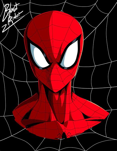 Spiderman Anime, Spiderman Painting, Marvel Art Drawings, Cartoon Cow ...