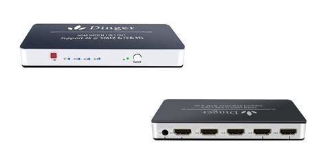 This 4K 4-port HDMI switch lets you watch multiple feeds at once w/ PiP for $21 ($9 off)