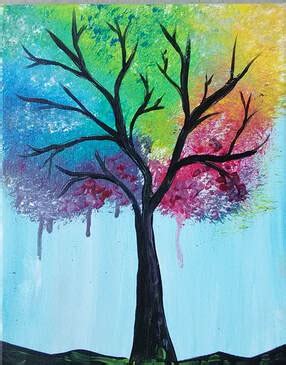 Paint @ Home Art Kit: Rainbow Tree