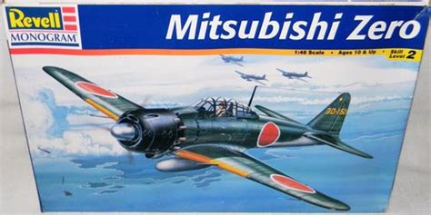 Revell Mitsubishi Zero 1 48 Scale Model Kit | eBay | Scale model kits, Model kit, Scale models