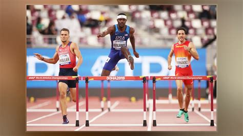 Men's 400 Metres Hurdles World Record Progression - YouTube