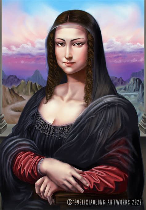 Mona Lisa Fan Art by 1996lixiaolong on DeviantArt