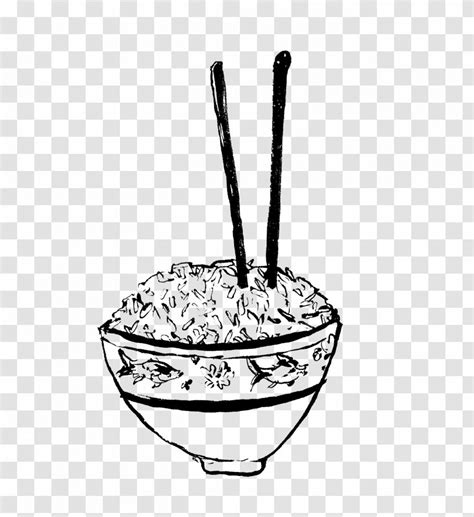 Food Line Art Tree - Black And White Transparent PNG