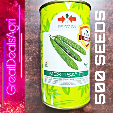 MESTISA F1 HYBRID AMPALAYA SEEDS (500 SEEDS) EAST WEST SEEDS | Lazada PH