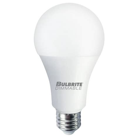 A Type Dimmable: A19, A21 11W LED A19 3000K 120V E26 DIMMABLE ENERGY STAR UL ENCLOSED LED Bulb ...