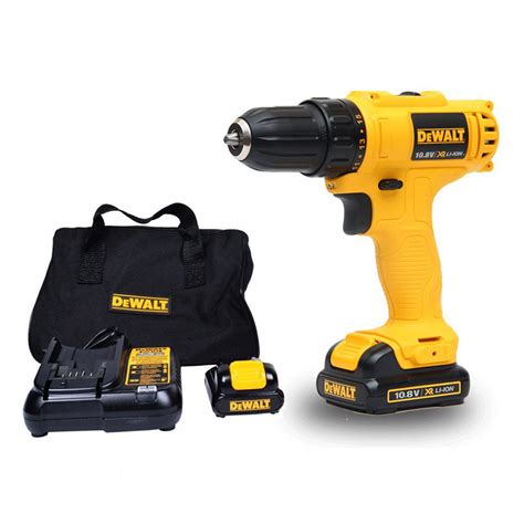 Dewalt DCD700C2-XR: Cordless Drill, 10.8V, 10mm, 24Nm, 1500rpm