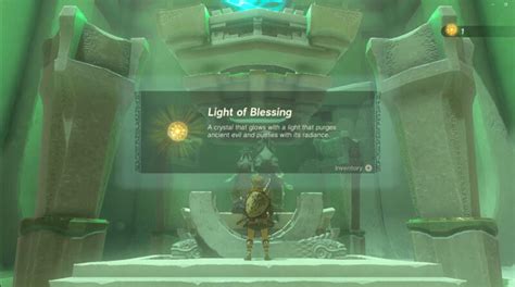 LoZ TotK Shrine Rewards Light of Blessing - Deltia's Gaming