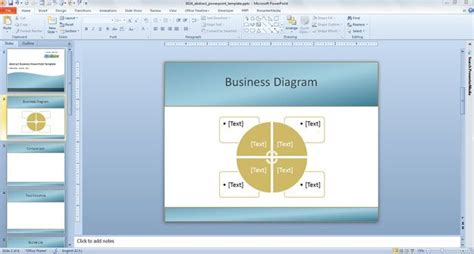 Abstract Business PowerPoint Template