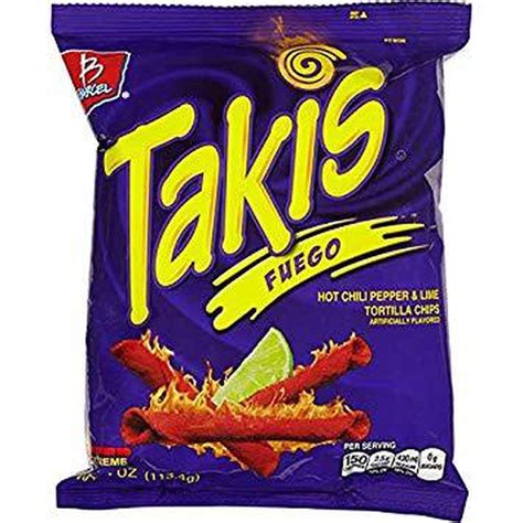 BARCEL CHIPS TAKIS FUEGO 20-4OZ | Gazaly Trading