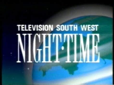 TSW / Television South West Night Time ident - 1992 - YouTube