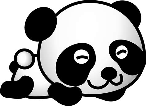 Panda Bear Cute · Free vector graphic on Pixabay