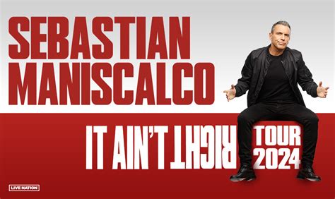 Sebastian Maniscalco is Coming to Chase Center on Aug. 18, 2024 | Chase Center