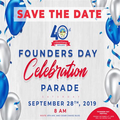 Founders Day Celebration Parade 2019 - 4FrontEd