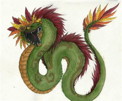 Quetzalcoatl, the Feathered Serpent by abandonskull on DeviantArt | Feathered serpent ...