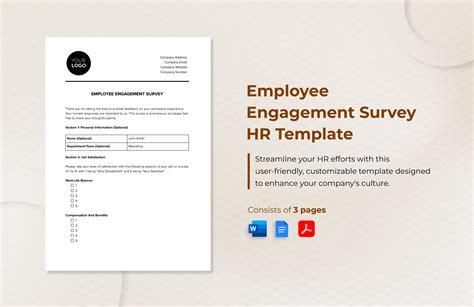 Employee Onboarding Survey Template in Word, Pages, Google Docs - Download | Template.net