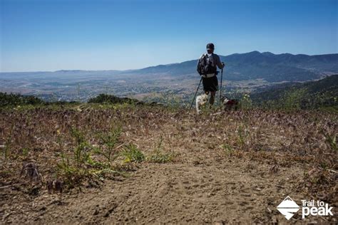 Hiking Black Mountain In Tehachapi - Trail to Peak