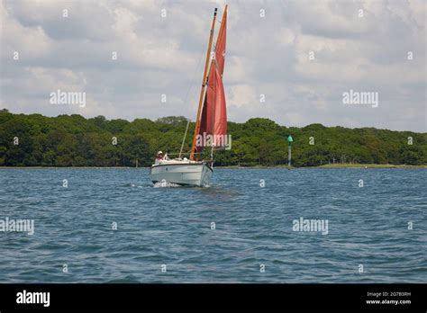 Boats seen in Chichester harbour Stock Photo - Alamy