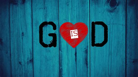 God, Christianity, Jesus Christ, Love, Wood, Hearts, Blue Electric, God Is Love Wallpapers HD ...