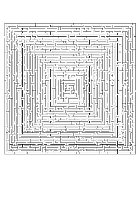 Very very difficult printable maze online games - Hellokids.com