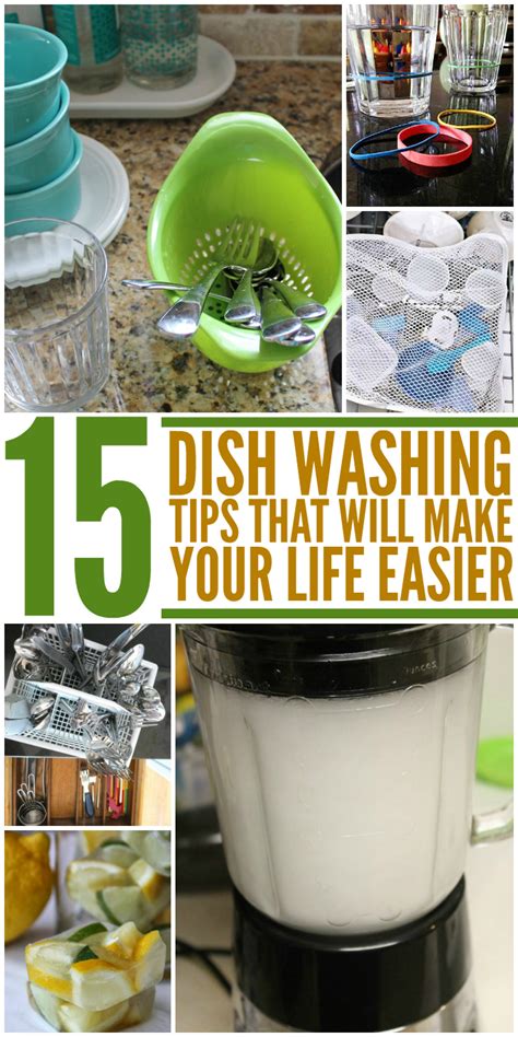 15 Dish Washing Tips That'll Make Your Life Easier | Washing hacks, Diy ...