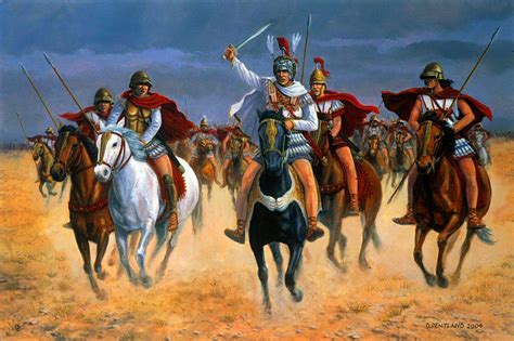 Alexander at Arbela, Plain of Gaugamela, Iraq, 331BC- by David Pentland | Battle of gaugamela ...