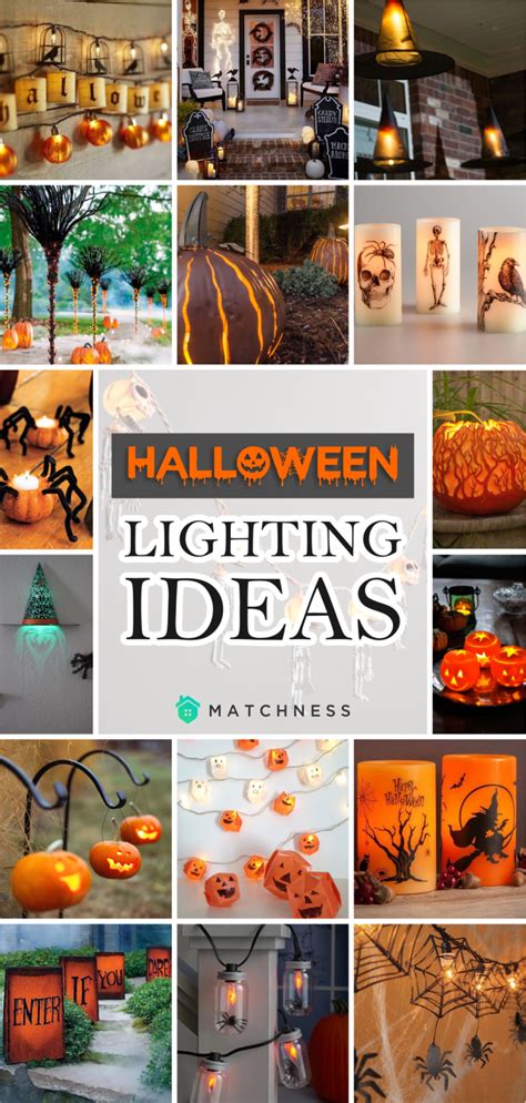 Try these 60 Lighting Ideas to Celebrate Halloween - Matchness.com