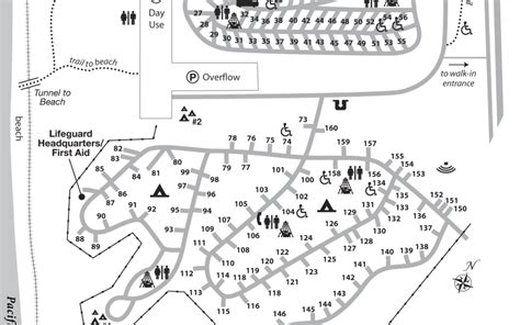 San Clemente Campground Map-2 - The Camp Site - Your Camping Resource