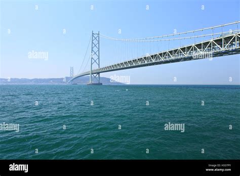 Akashi Kaikyo bridge in Japan Stock Photo - Alamy