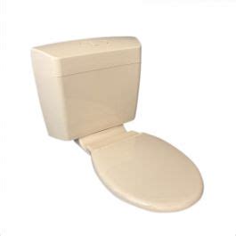 Caroma Slimline White Dual Flush Connector Toilet Cistern Seat WELS Star 233030W ...