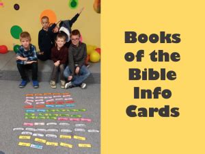 Books of the Bible Info Cards – Deeper KidMin