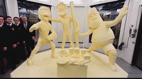 Butter Sculpture Competition - YouTube