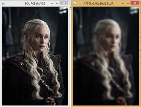 Gaussian Blur using OpenCV in Python - CodeSpeedy