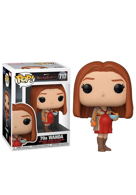 Funko Pop!: Marvel- WandaVision- WANDA 70s Figure | Marvel Vinyl ...