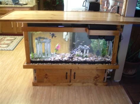 Pin by Michaela Krex-Francis on Projects I've made. | Fish tank design, Fish tank stand, Indoor ...