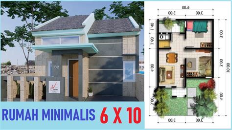 Desain Rumah Minimalis Sederhana 6x10 - DESAIN RUMAH MINIMALIS