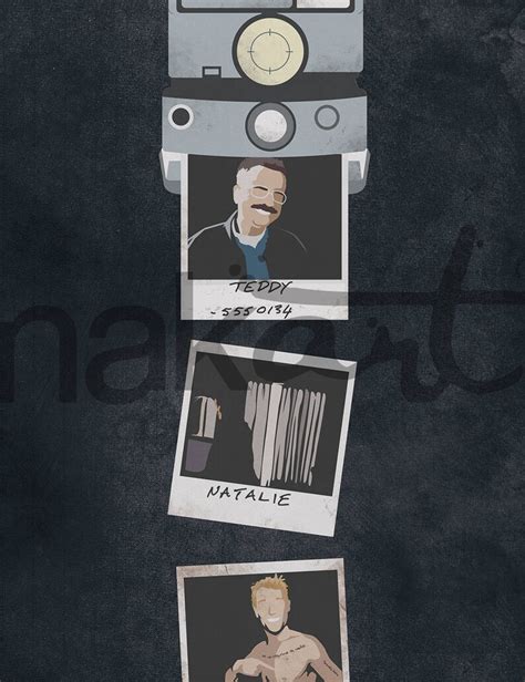 Memento Polaroids Movie Poster // Tribute Christopher | Etsy