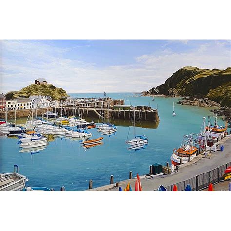 Ilfracombe Harbour in Summertime