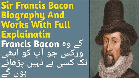 Sir Francis Bacon biography with works and legacy in detail |Literaturer... | Francis bacon ...