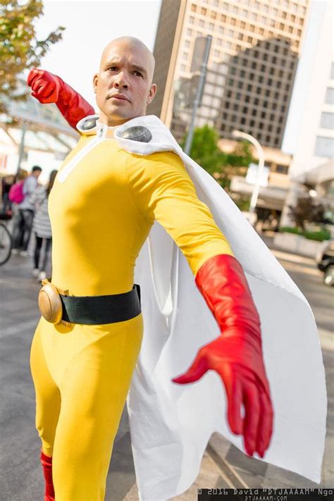 Saitama (One-Punch Man) #Cosplay | Anime Revolution 2016 | Male cosplay, Cosplay characters ...