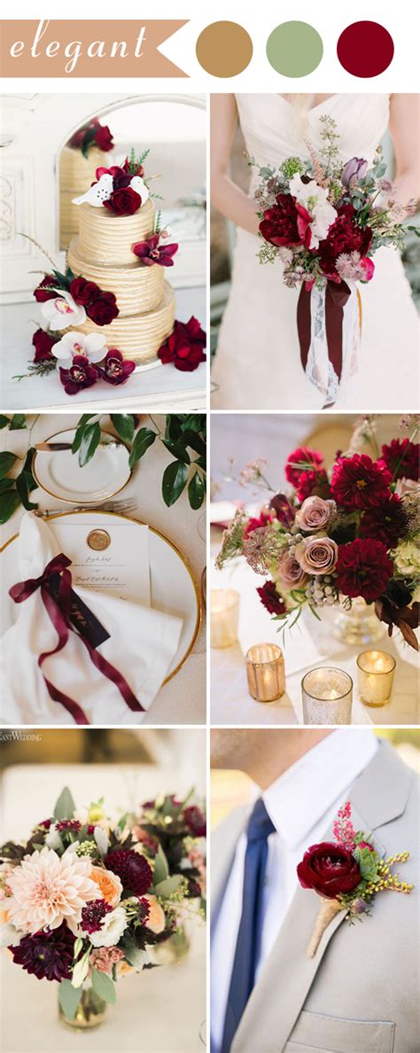 Perfect Burgundy Wedding Themes Ideas for 2017 - Elegantweddinginvites.com Blog