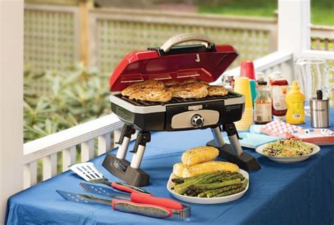 Cuisinart CGG-180T Petit Gourmet Portable Tabletop Gas Grill » Petagadget