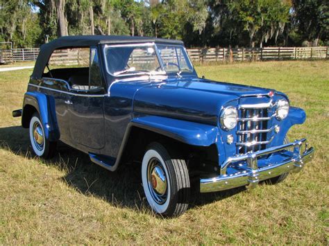 All American Classic Cars: 1950 Willys Jeepster