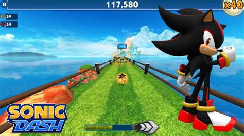 Sonic Dash (iOS) - Shadow Gameplay - YouTube