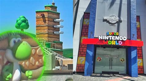 YOSHI Animatronic is Testing! BIG Super Nintendo World Updates ...